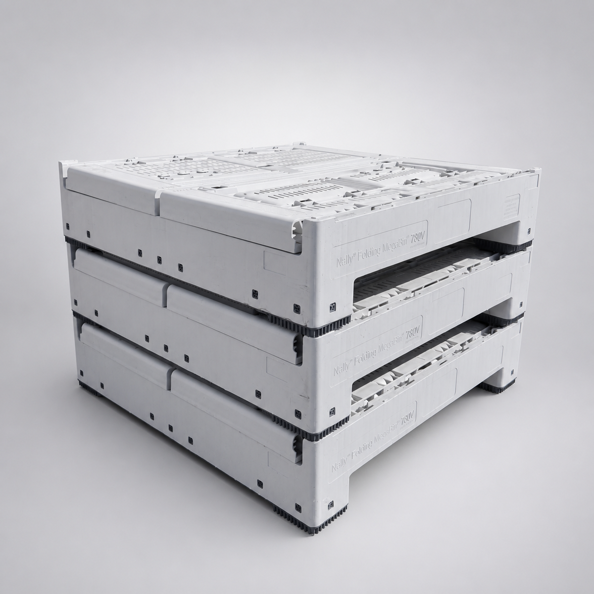Nally 780 MegaBin Vented Folding