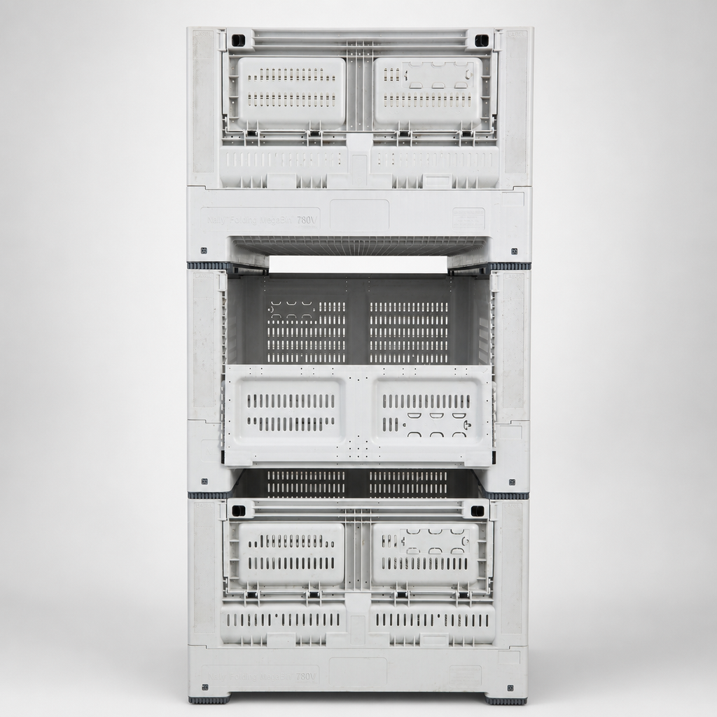 Nally 780 MegaBin Vented Folding
